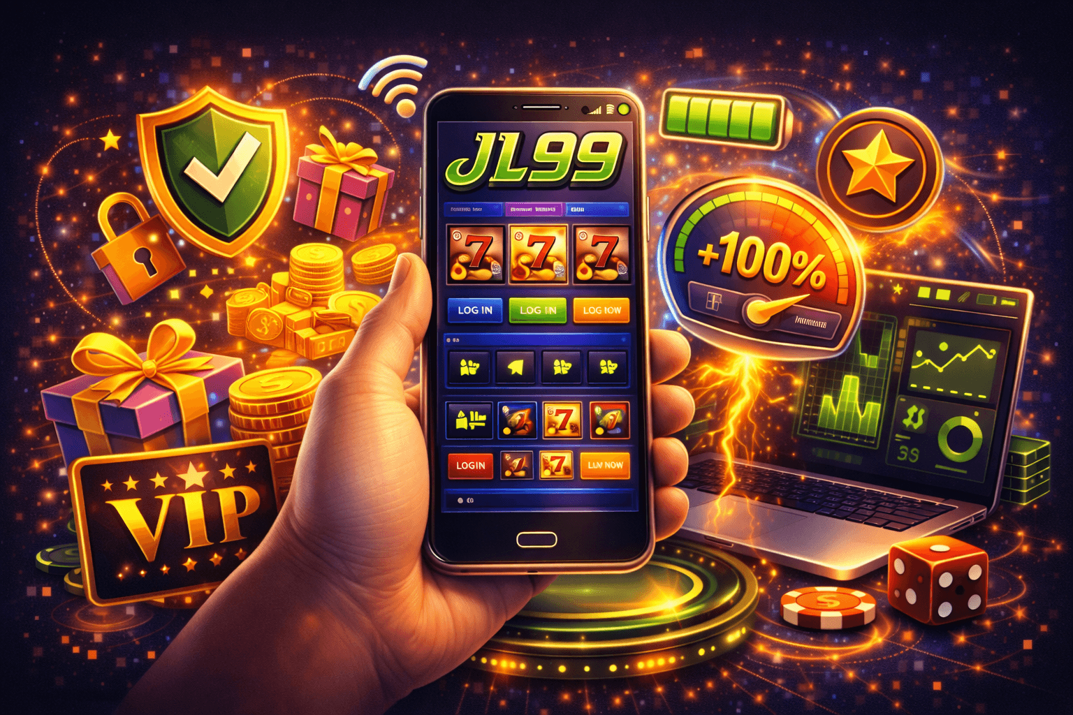 Casino-app-boost-and-rewards-graphic