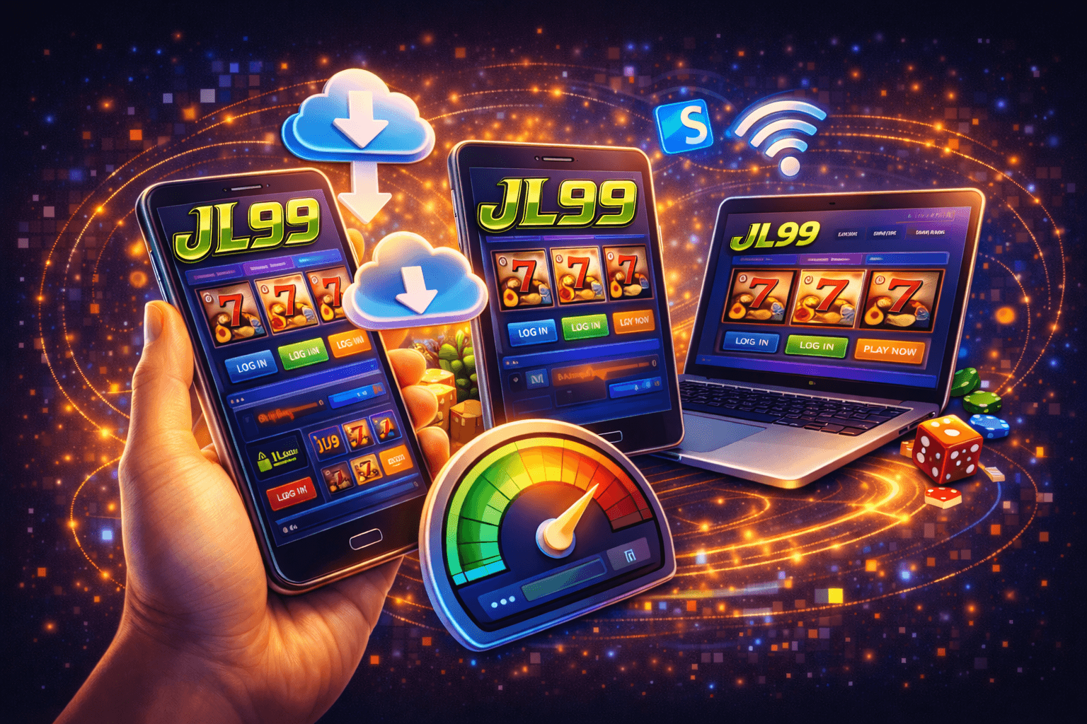 JL99 online casino promotional showcase